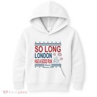 So Long London Had A Good Run Taylor Lover Kids Hoodie thumb 0