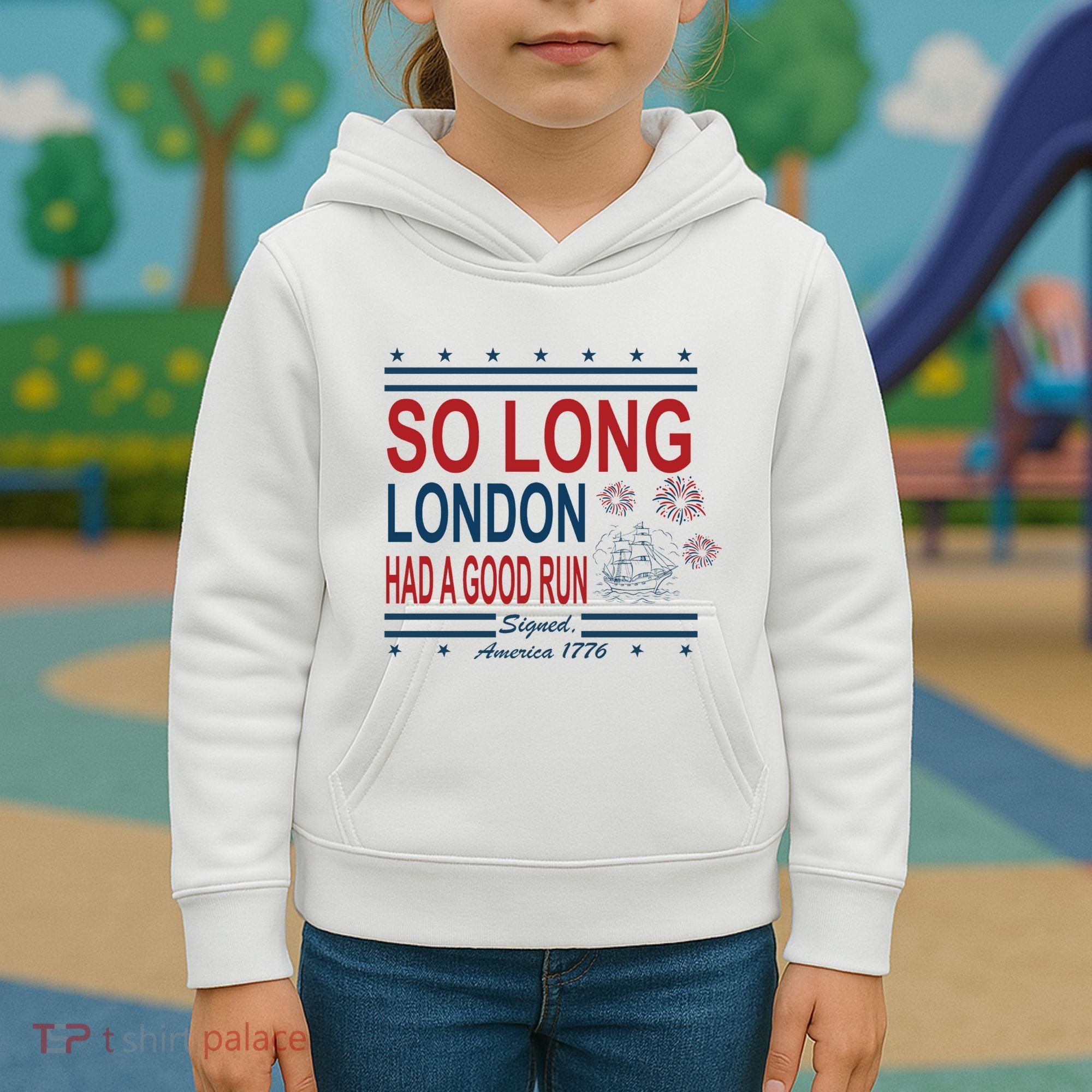 So Long London Had A Good Run Taylor Lover Kids Hoodie