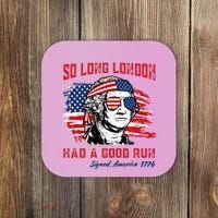 So Long London George Washington Patriotic Coaster thumb 0
