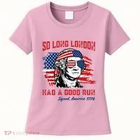 So Long London George Washington Patriotic Women's T-Shirt thumb 0