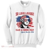 So Long London George Washington Patriotic Sweatshirt thumb 0