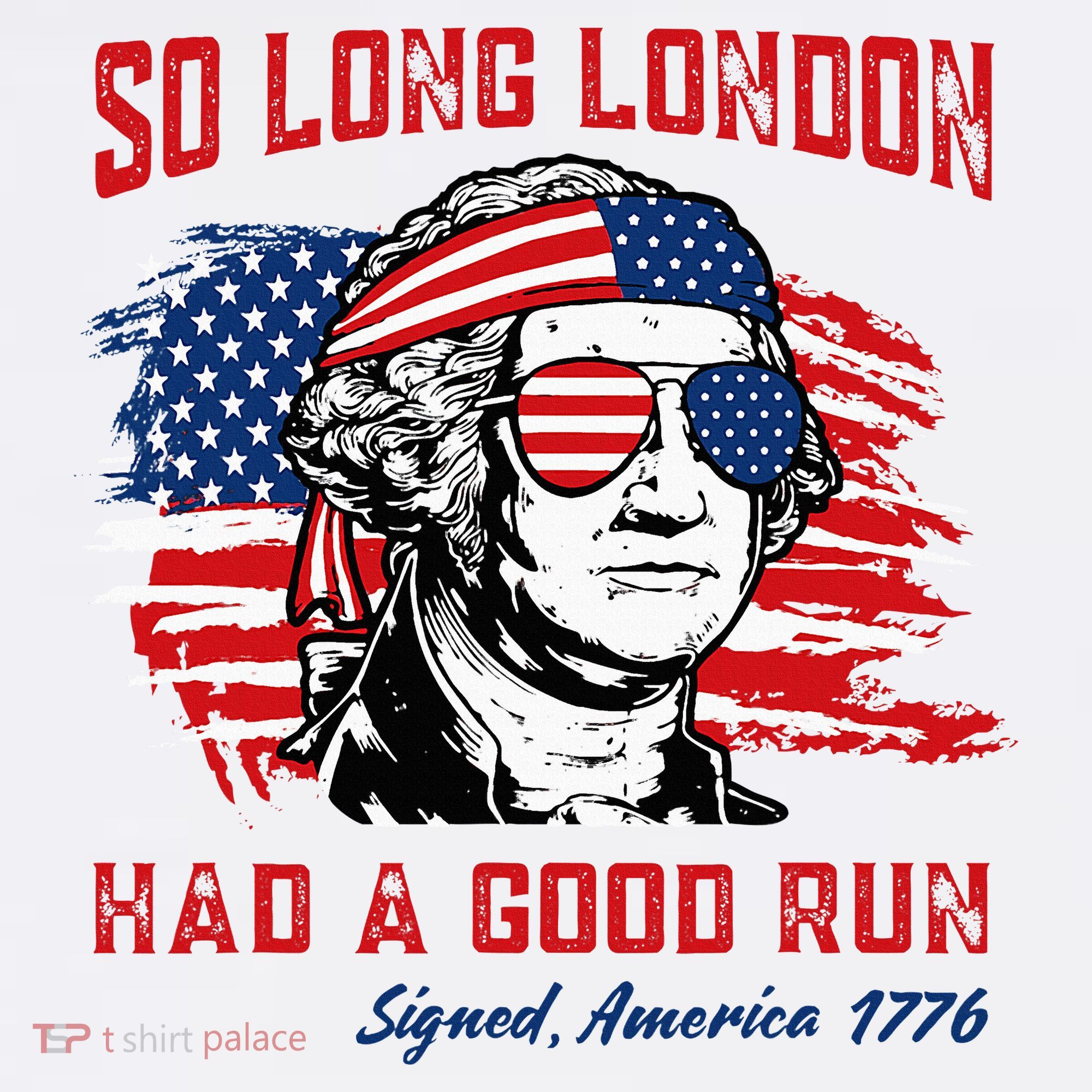 So Long London George Washington Patriotic Coffee Mug