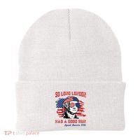 So Long London George Washington Patriotic Beanie thumb 0