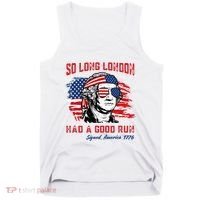 So Long London George Washington Patriotic Tank Top thumb 0