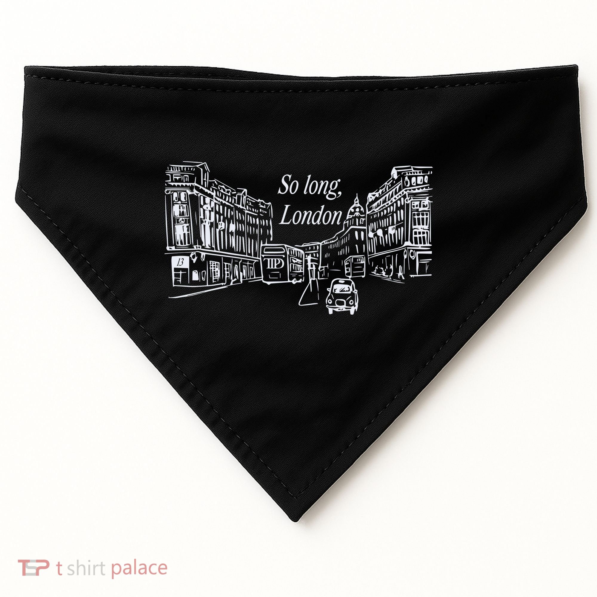 So Long London The T.O.R.T.U.R.E.D Poets Department USA-Made Doggie Bandana