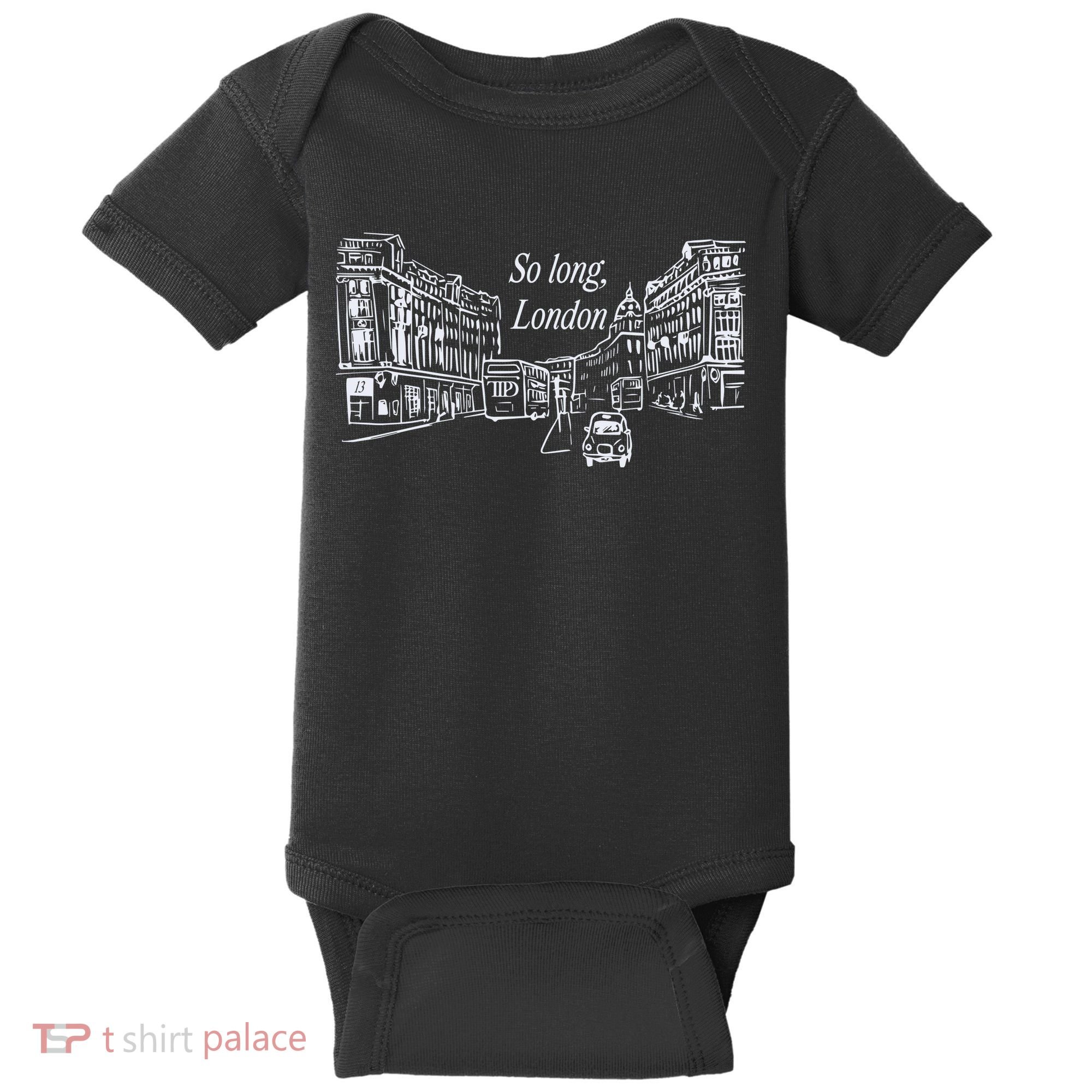 So Long London The T.O.R.T.U.R.E.D Poets Department Baby Bodysuit