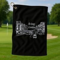 So Long London The T.O.R.T.U.R.E.D Poets Department Golf Towel thumb 1