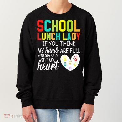 School Lunch Lady Squad Funny School Women's Sweatshirt