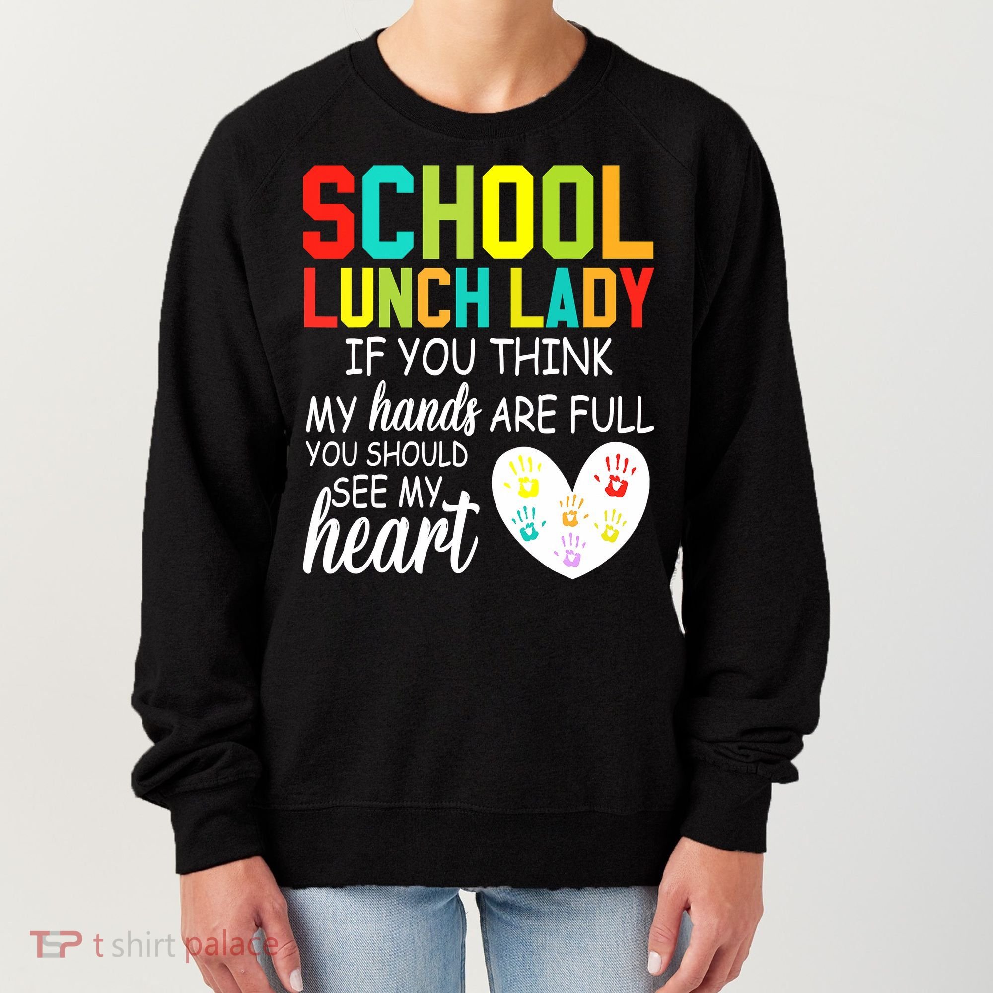 School Lunch Lady Squad Funny School Women's Sweatshirt
