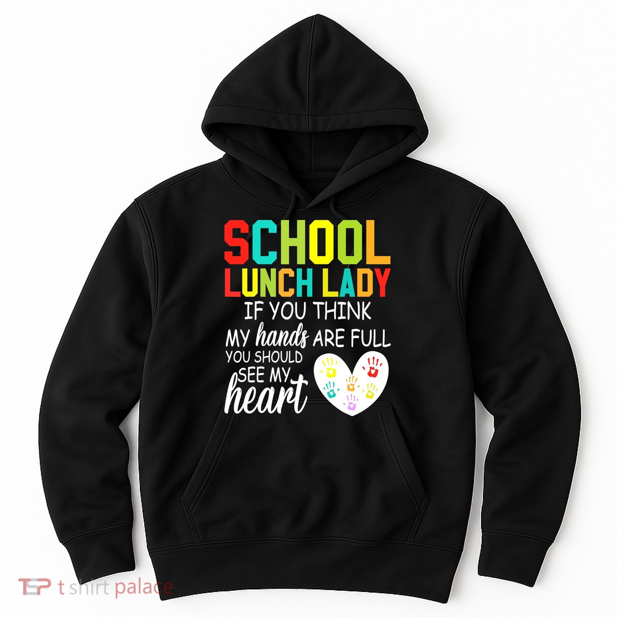 School Lunch Lady Squad Funny School Hoodie