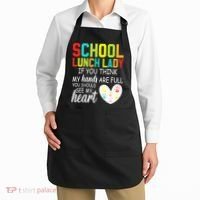 School Lunch Lady Squad Funny School Apron thumb 2