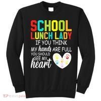 School Lunch Lady Squad Funny School Sweatshirt thumb 0