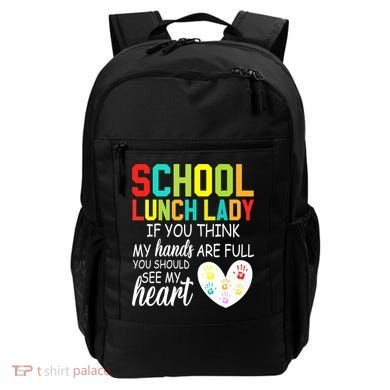 School Lunch Lady Squad Funny School Backpack