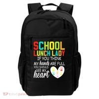 School Lunch Lady Squad Funny School Backpack thumb 0
