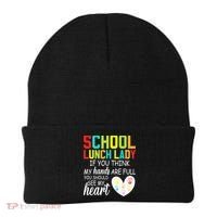 School Lunch Lady Squad Funny School Beanie thumb 0