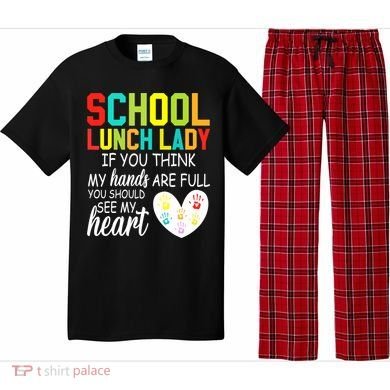 School Lunch Lady Squad Funny School Pajama Set