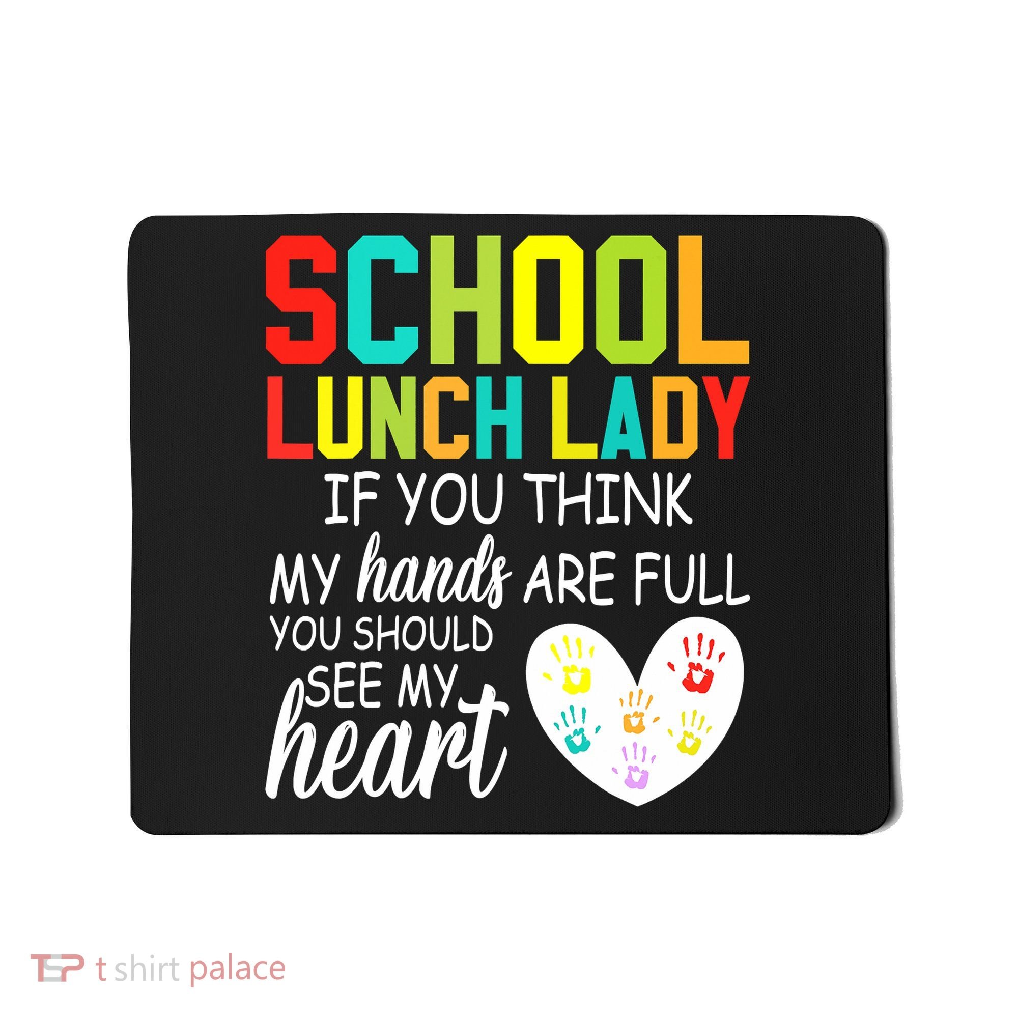 School Lunch Lady Squad Funny School Mousepad