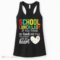 School Lunch Lady Squad Funny School Women's Tank Top thumb 0