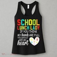 School Lunch Lady Squad Funny School Women's Tank Top thumb 3