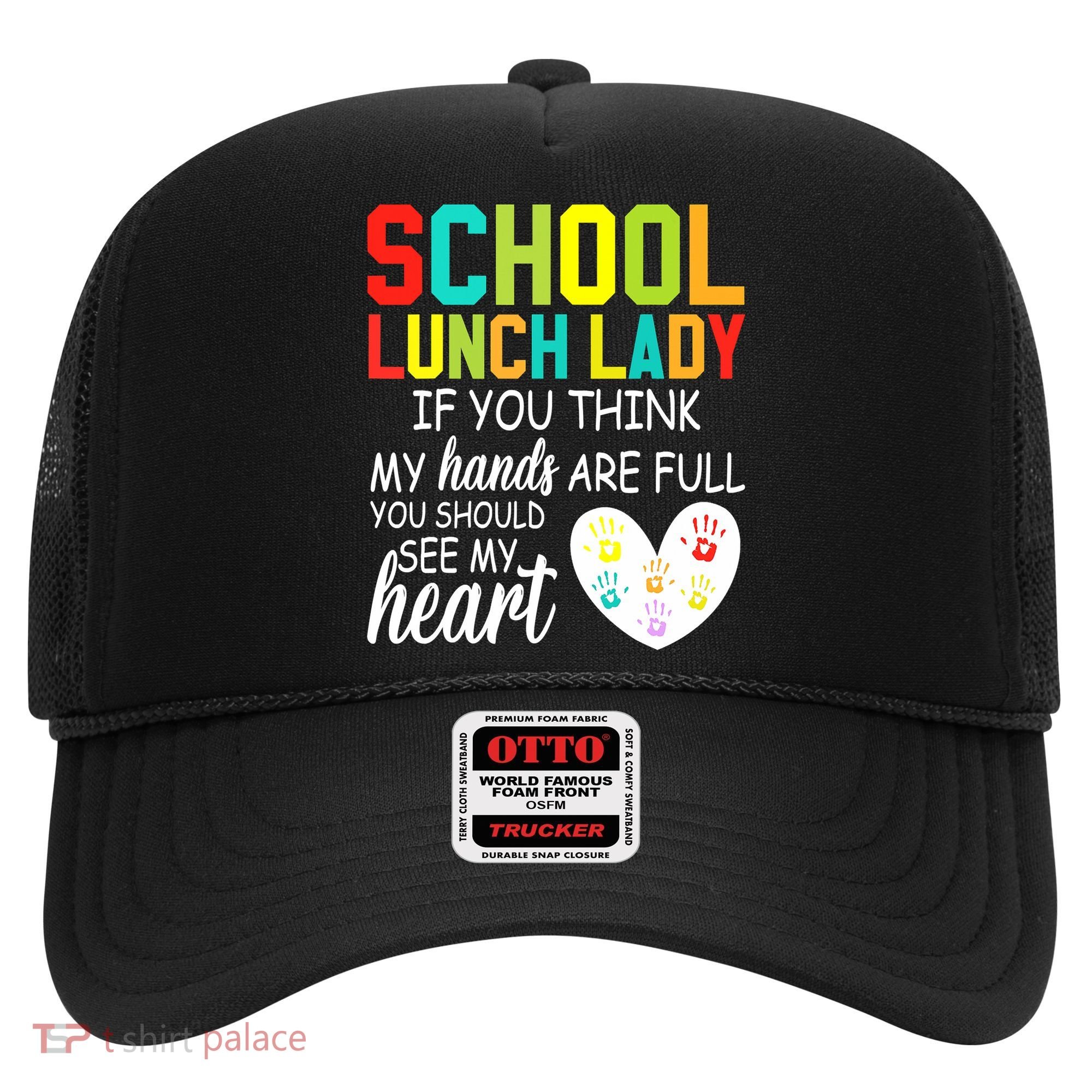 School Lunch Lady Squad Funny School Hat