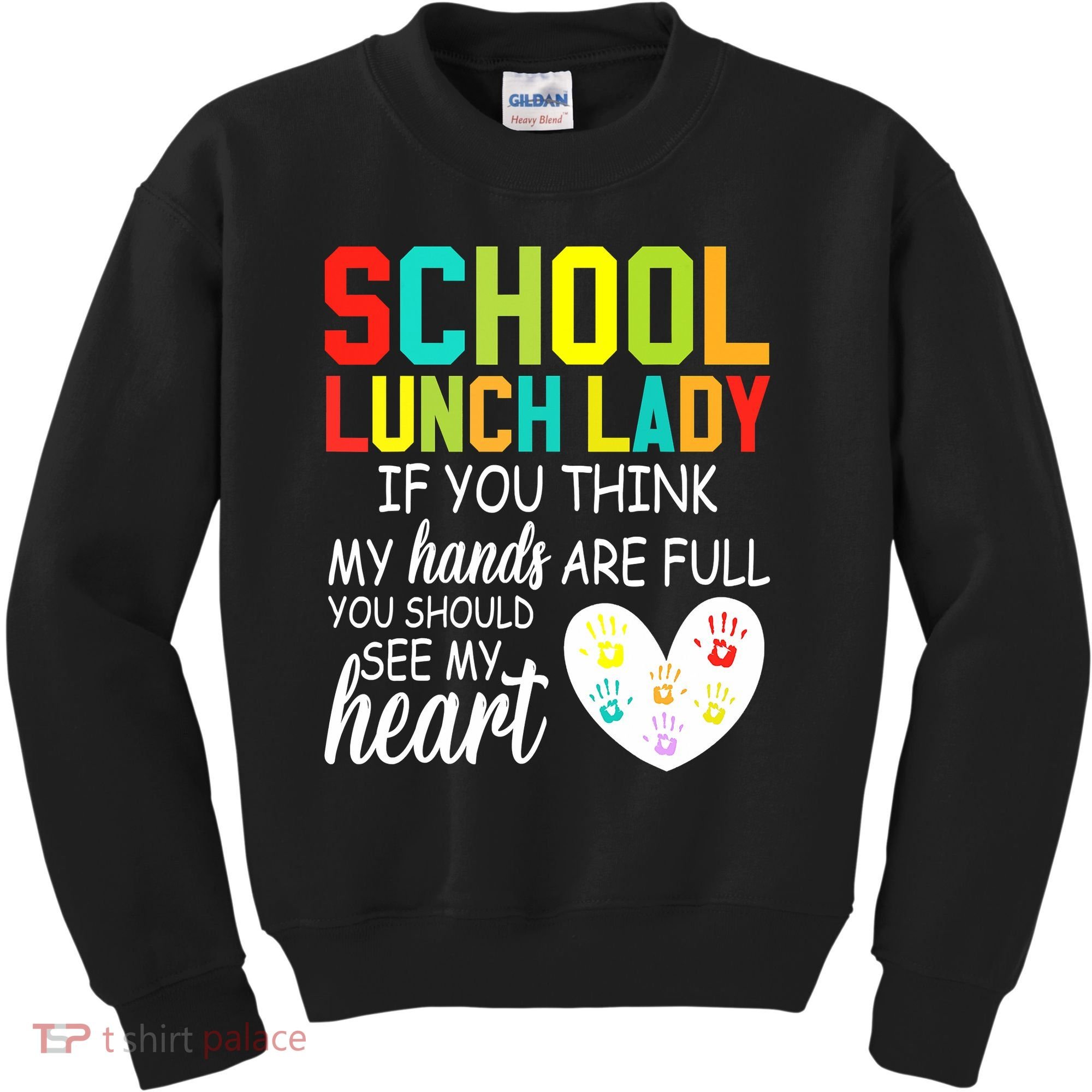 School Lunch Lady Squad Funny School Kids Sweatshirt