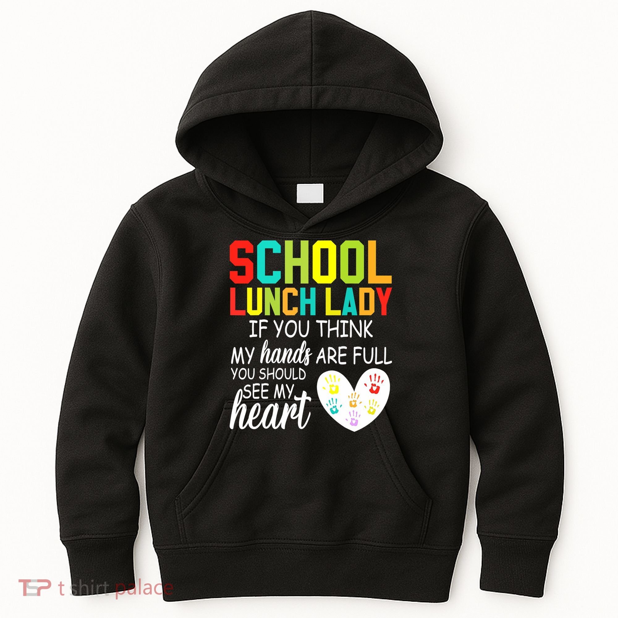 School Lunch Lady Squad Funny School Kids Hoodie