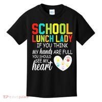 School Lunch Lady Squad Funny School Kids T-Shirt thumb 0
