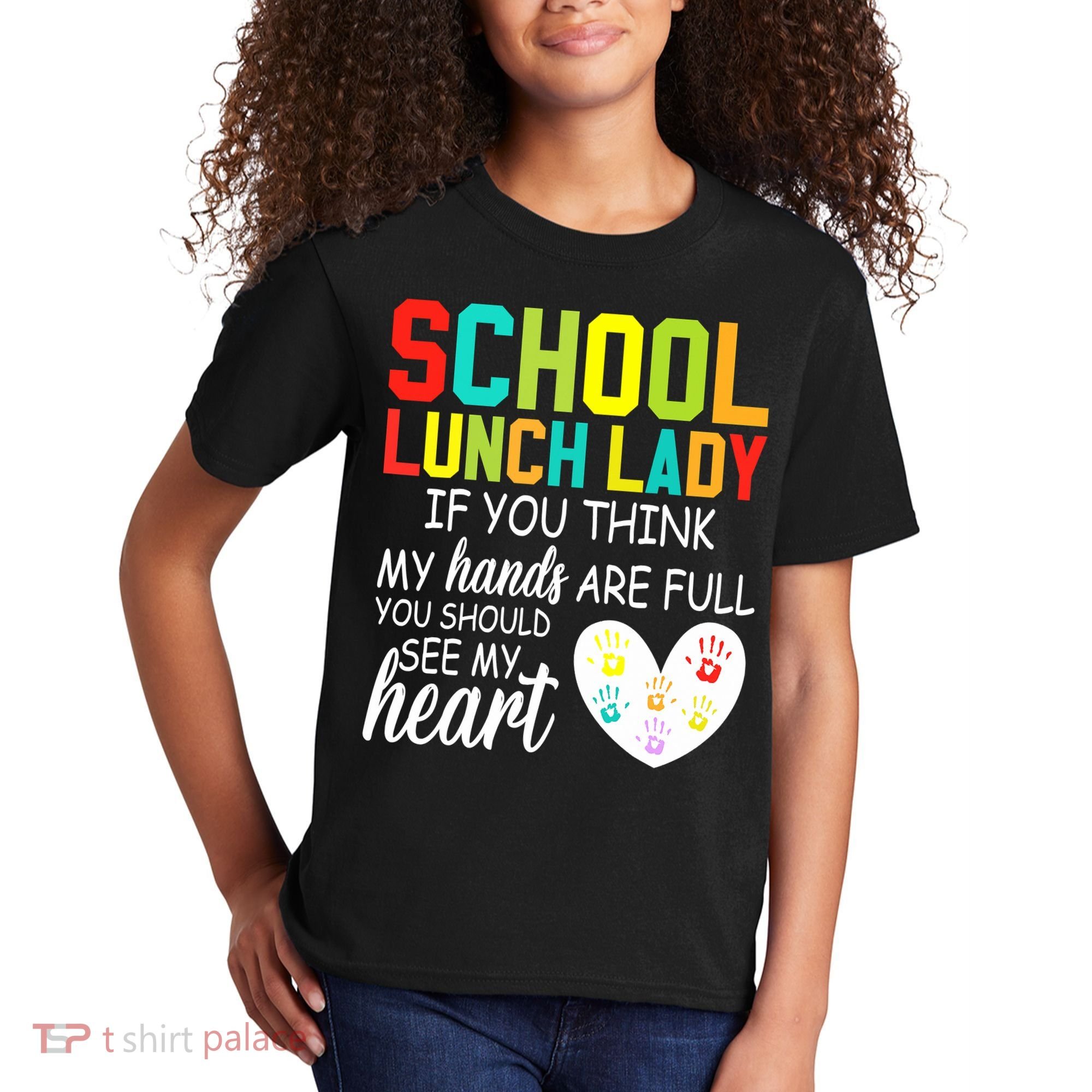 School Lunch Lady Squad Funny School Kids T-Shirt