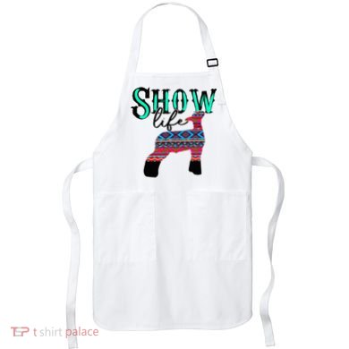 Show Life Livestock Lamb Show Market Aztec Serape Apron