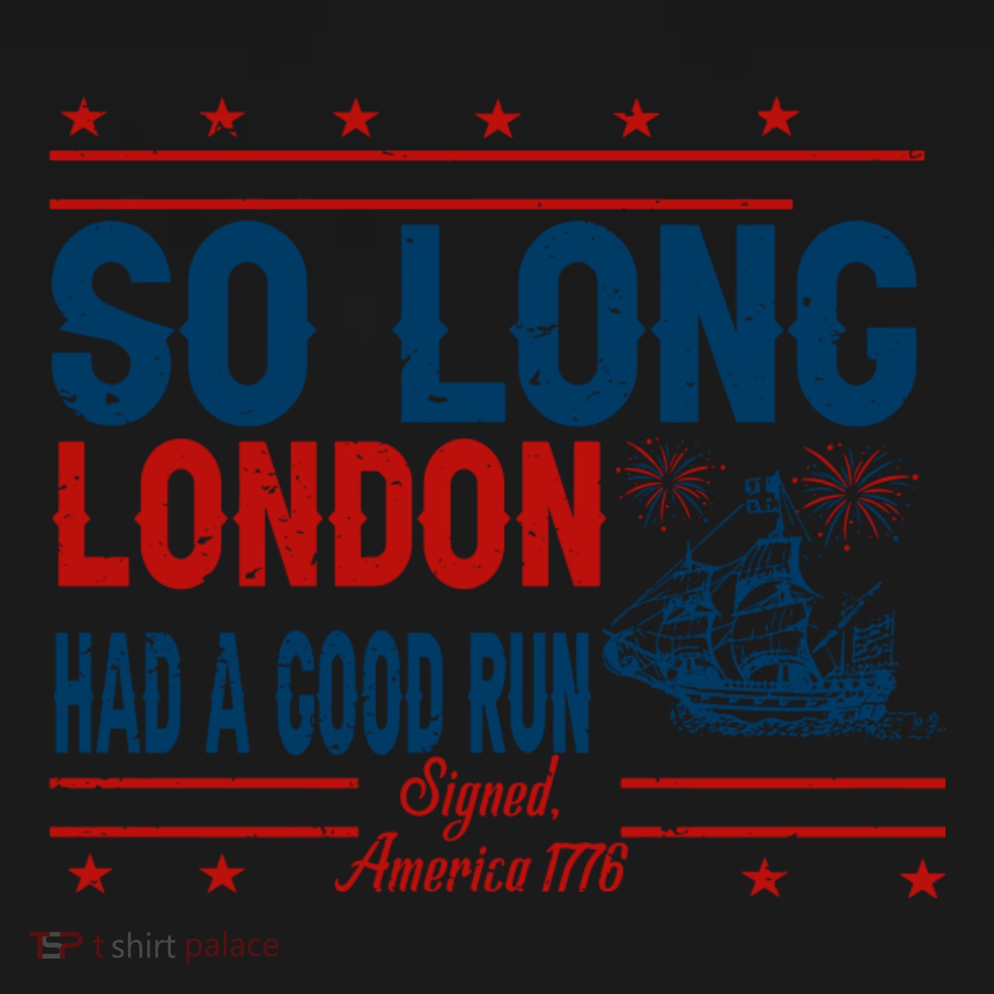 So Long London Had A Good Run American Ship Ttdp Backpack