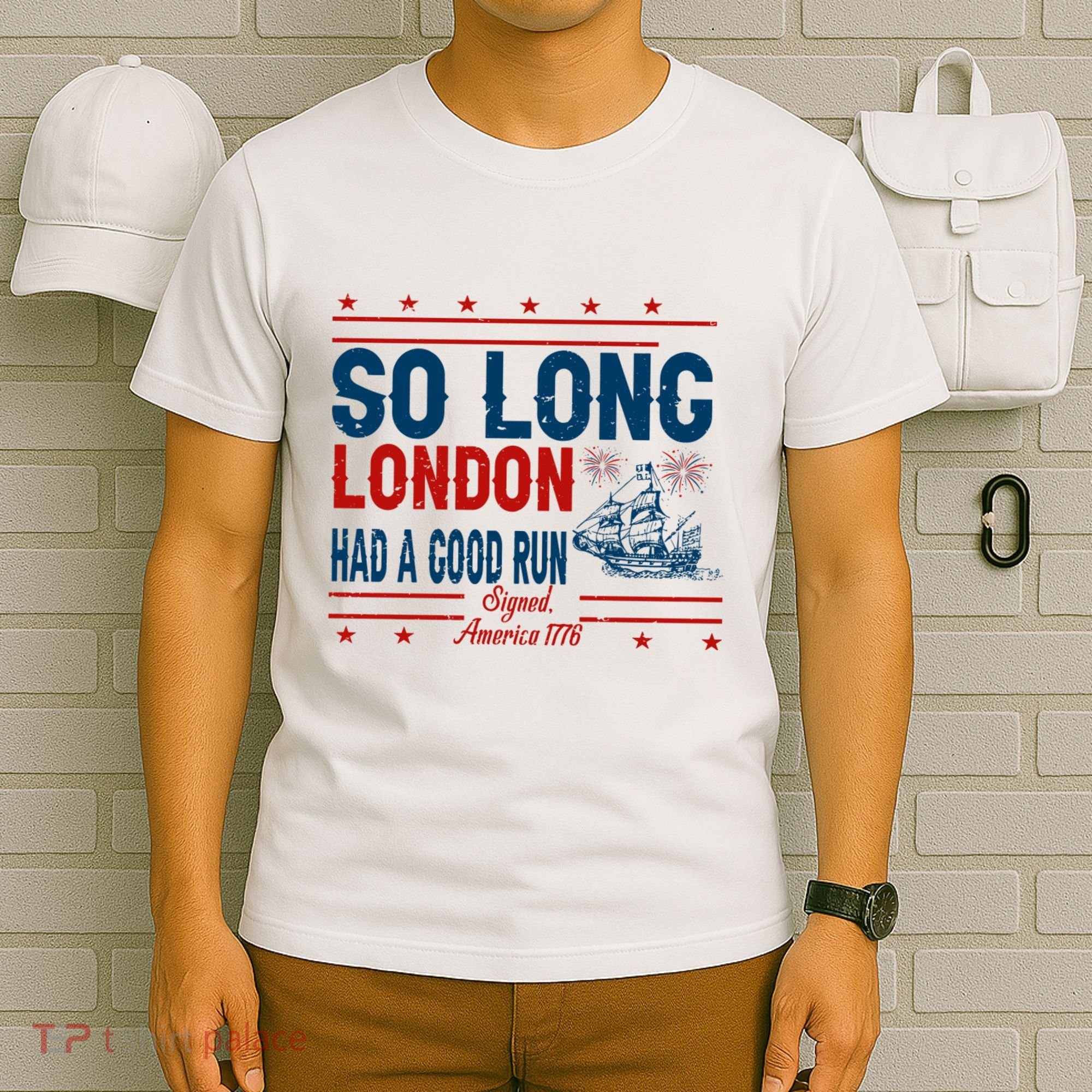 So Long London Had A Good Run American Ship Ttdp T-Shirt