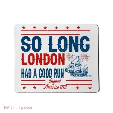 So Long London Had A Good Run American Ship Ttdp Mousepad