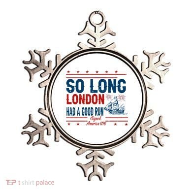 So Long London Had A Good Run American Ship Ttdp Ornament