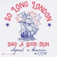 So Long London Had A Good Run Funny 4th Of July Women's Tank Top thumb 5