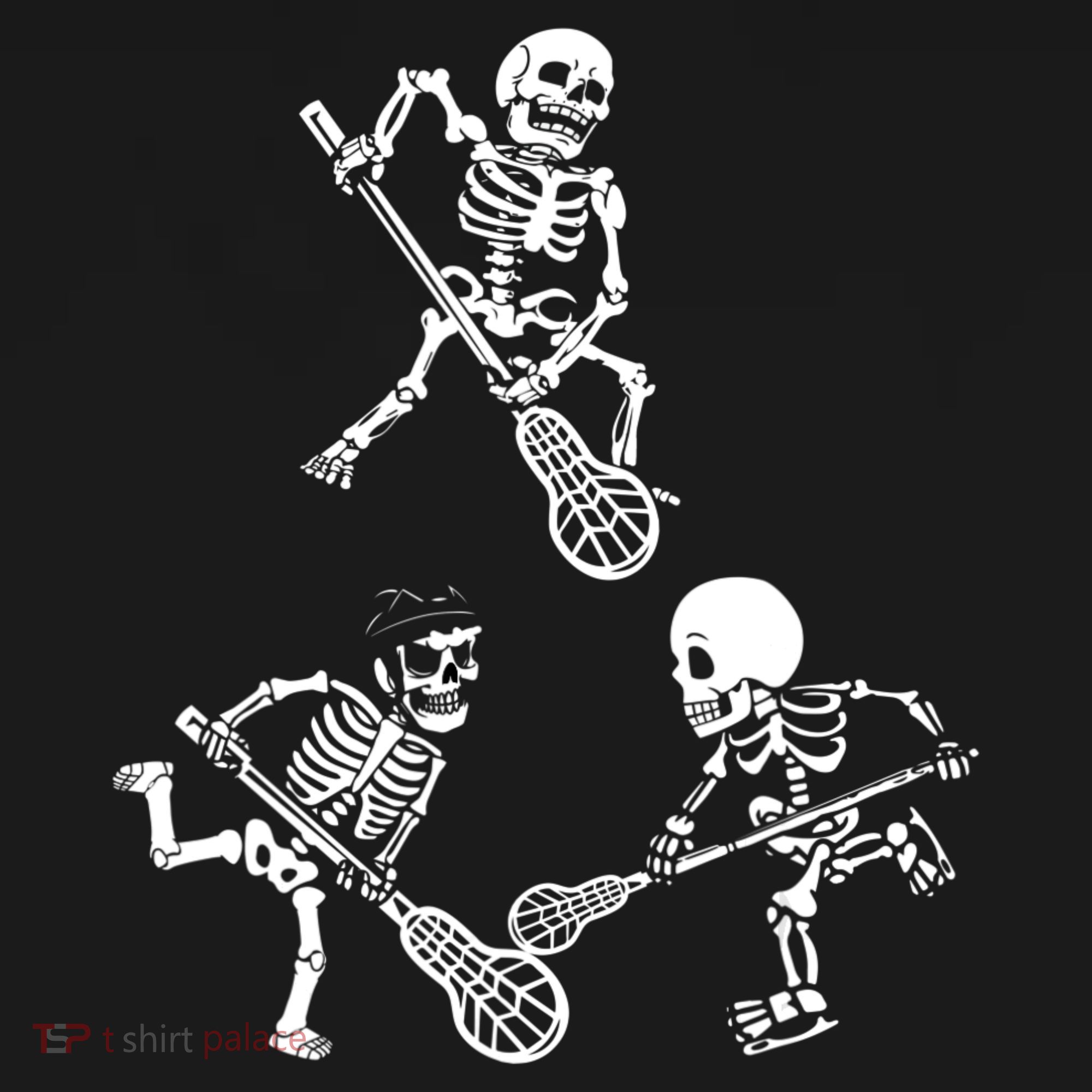 Skeleton Lacrosse Lover Spooky Vibes Halloween Costume Hoodie