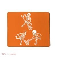 Skeleton Lacrosse Lover Spooky Vibes Halloween Costume Mousepad thumb 0