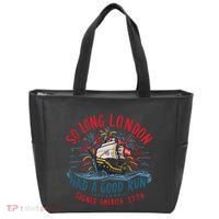 So Long London Had A Good Run Funny 4th Of July Tote Bag thumb 0