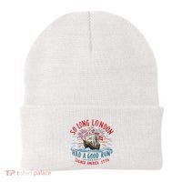 So Long London Had A Good Run Funny 4th Of July Beanie thumb 0