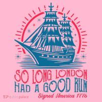 So Long London Had A Good Run Funny 4th Of July Coaster thumb 2