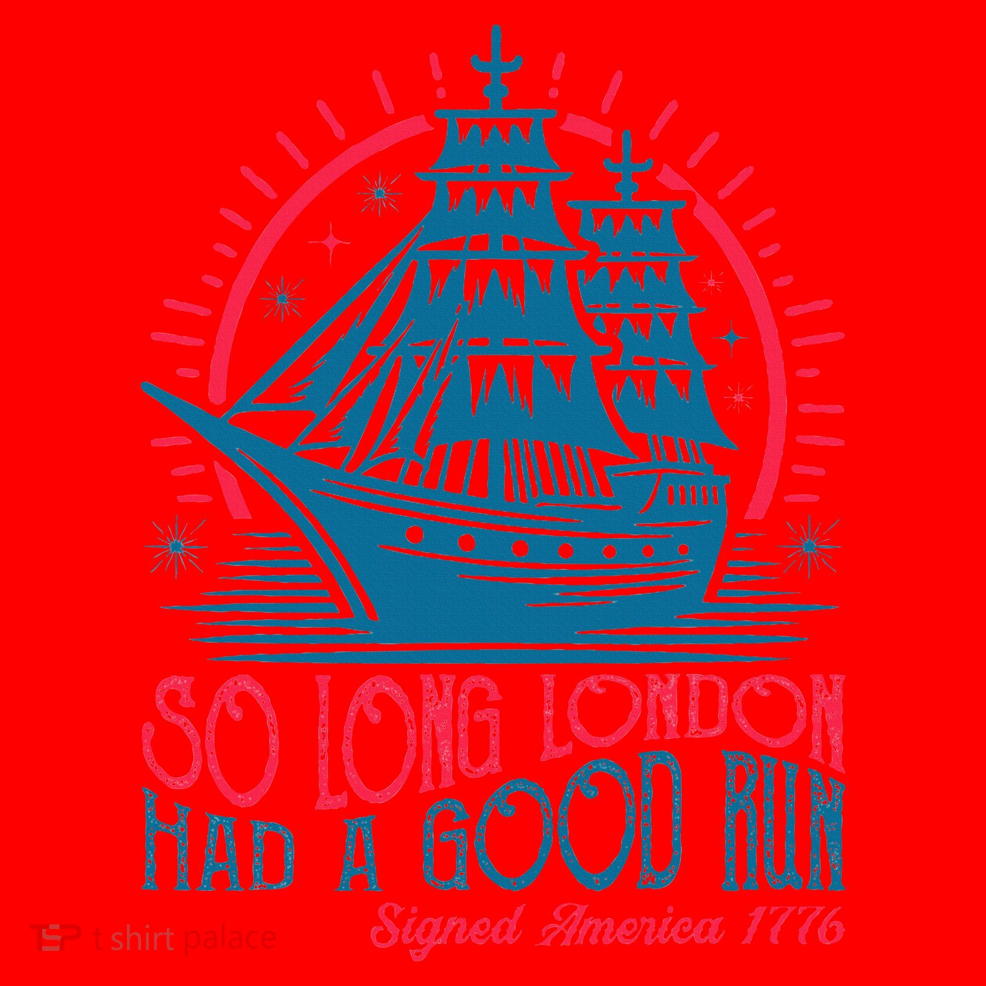 So Long London Had A Good Run Funny 4th Of July Santa Hat
