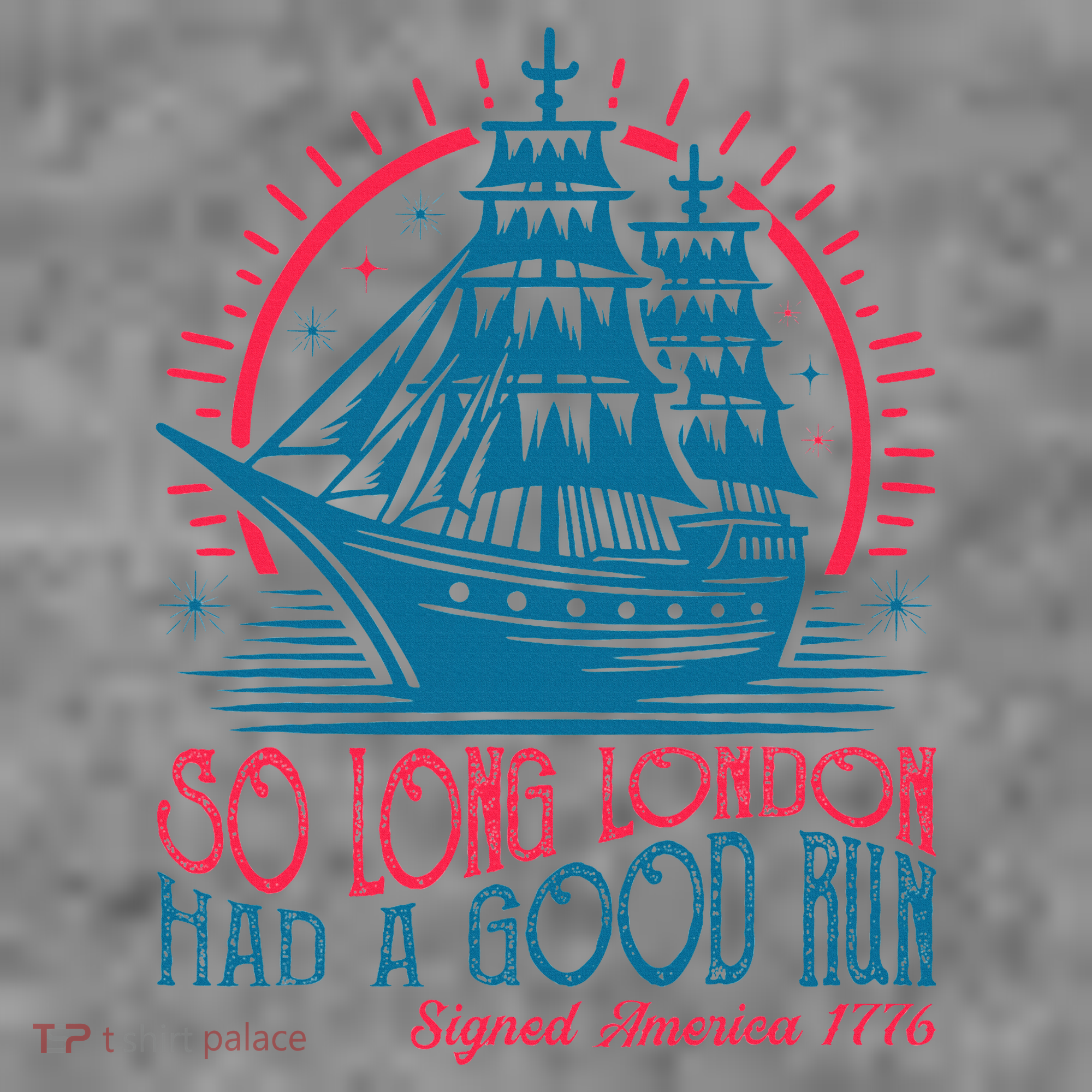 So Long London Had A Good Run Funny 4th Of July Toddler Hoodie