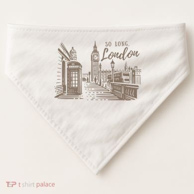 So Long London Ttpd Album USA-Made Doggie Bandana