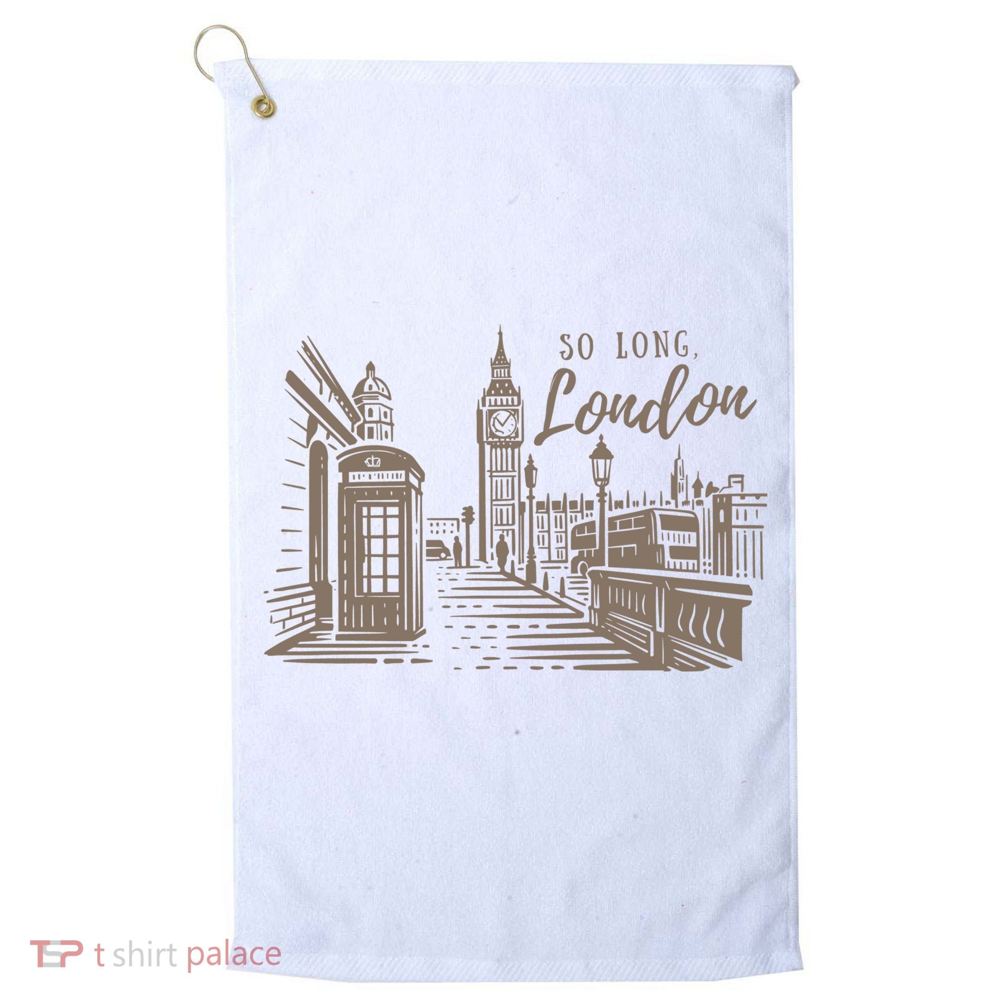 So Long London Ttpd Album Golf Towel