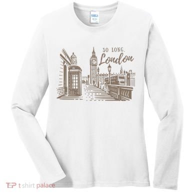 So Long London Ttpd Album Women's Long Sleeve Shirt