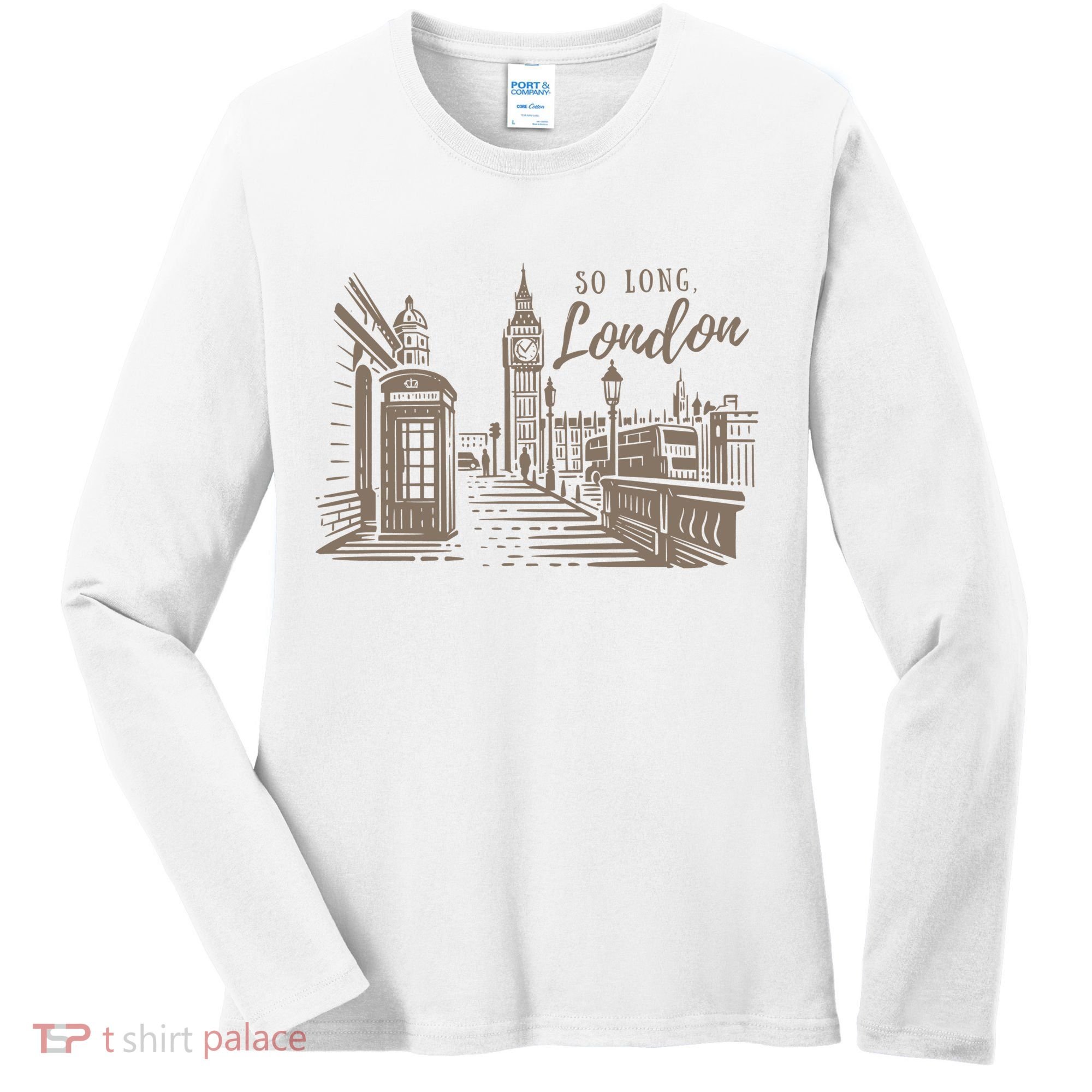 So Long London Ttpd Album Women's Long Sleeve Shirt