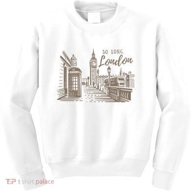 So Long London Ttpd Album Kids Sweatshirt