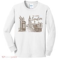 So Long London Ttpd Album Kids Long Sleeve Shirt thumb 0