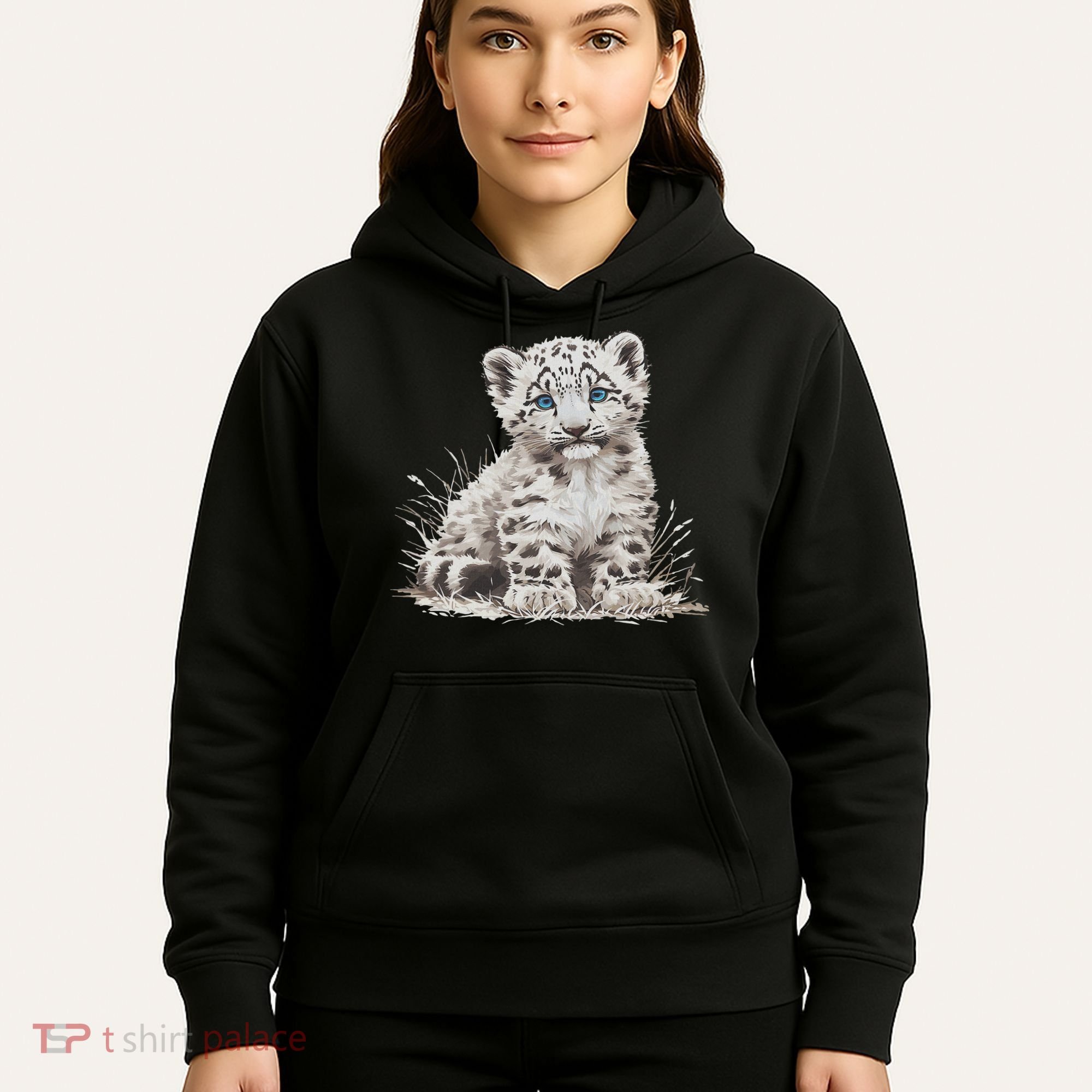 Snow Leopards Lovers Snow Leopard Hoodie
