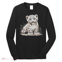 Snow Leopards Lovers Snow Leopard Long Sleeve Shirt thumb 0
