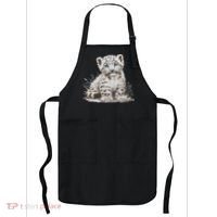 Snow Leopards Lovers Snow Leopard Apron thumb 0